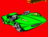 Dibujo Hot Wheels 4 pintado por joanyjordi