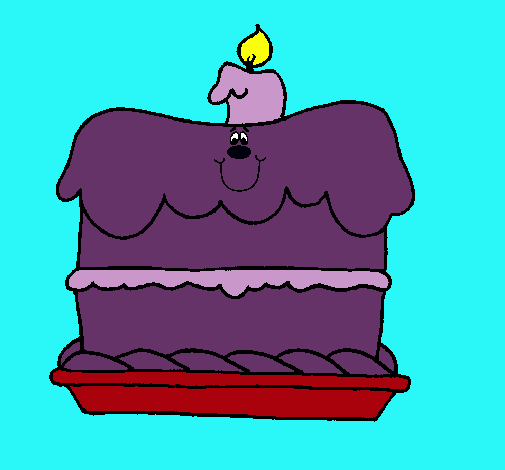 Pastel de cumpleaños