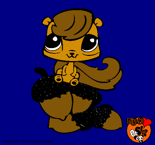 Ardilla Littlest Pet Shop