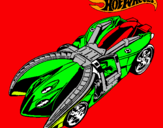 Dibujo Hot Wheels 7 pintado por joanyjordi