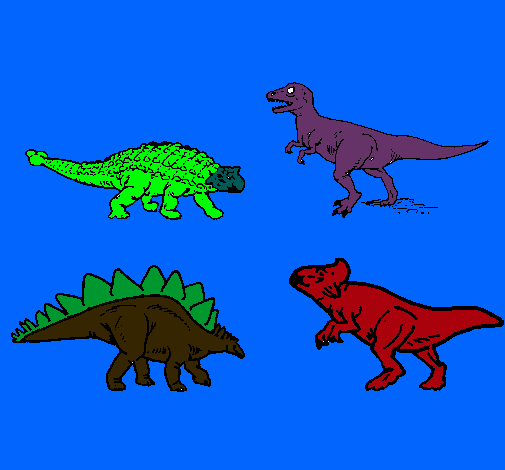 Dinosaurios de tierra