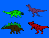 Dibujo Dinosaurios de tierra pintado por lkhjfhv