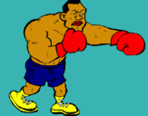 Dibujo Boxeador pintado por EMANUELE