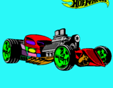 Dibujo Hot Wheels 10 pintado por joanyjordi