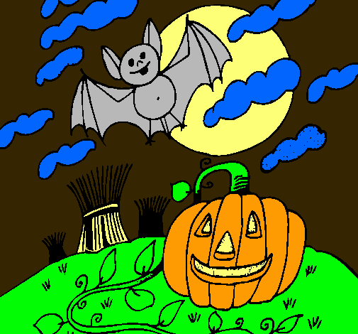 Paisaje de Halloween