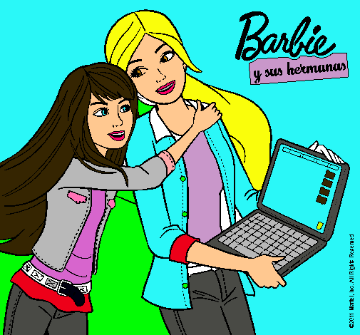 El nuevo portátil de Barbie