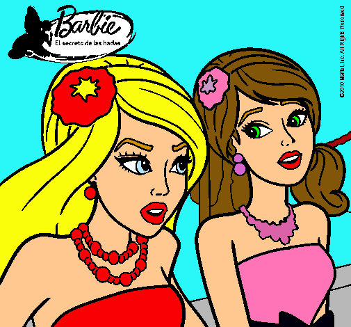 Barbie y su amiga