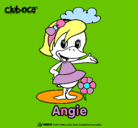 Dibujo Angie pintado por angei