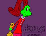 Dibujo Horton - Sally O'Maley pintado por dfgtujczaeti