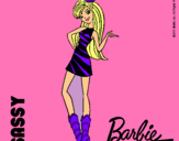 Dibujo Barbie Fashionista 2 pintado por barvie