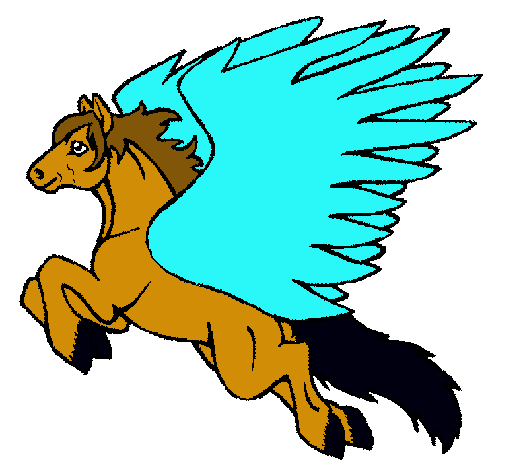 Pegaso volando