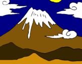 Dibujo Monte Fuji pintado por dg-juan
