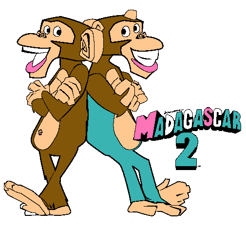 Madagascar 2 Manson y Phil 2