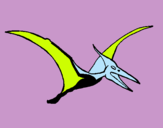 Dibujo Pterodáctilo pintado por ANDVIA