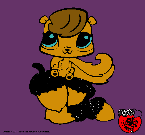 Ardilla Littlest Pet Shop