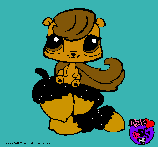 Ardilla Littlest Pet Shop