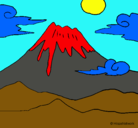 Dibujo Monte Fuji pintado por christian000