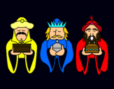 Dibujo Los Reyes Magos 4 pintado por losreyes
