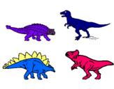 Dibujo Dinosaurios de tierra pintado por vlbketreioer