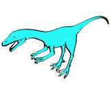 Dibujo Velociraptor II pintado por pupuiop9p0i