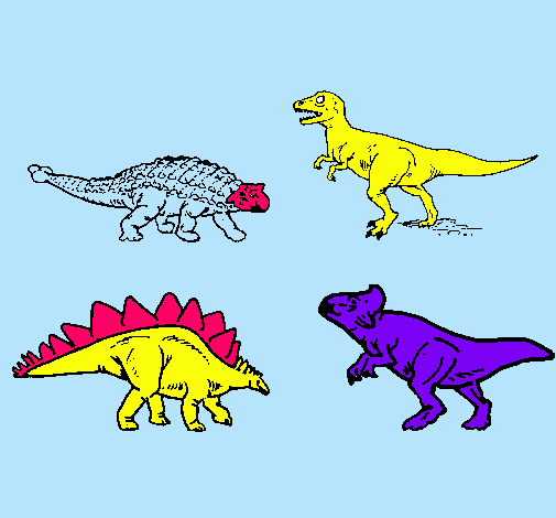 Dinosaurios de tierra