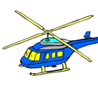 Dibujo Helicóptero  pintado por brysrael