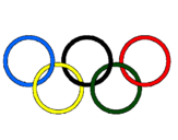 Dibujo Anillas de los juegos olimpícos pintado por xavi-7