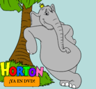 Dibujo Horton pintado por Rauly