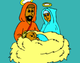 Dibujo Natividad pintado por kjhy