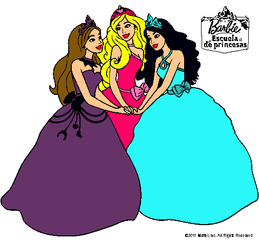 Barbie y sus amigas princesas