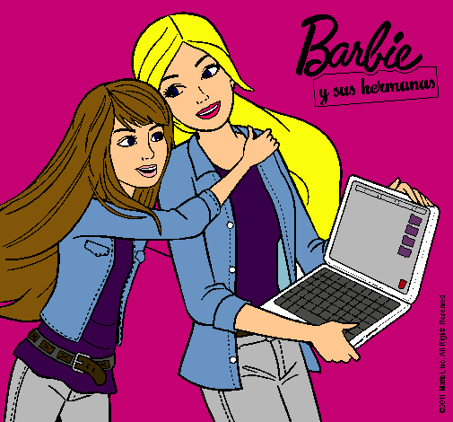 El nuevo portátil de Barbie