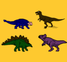 Dibujo Dinosaurios de tierra pintado por dinos suprem