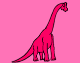 Dibujo Braquiosaurio pintado por kamilitaxx