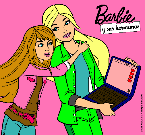 El nuevo portátil de Barbie