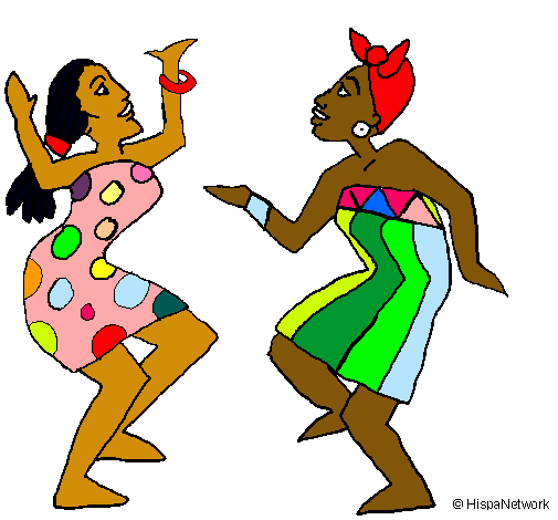 Mujeres bailando