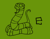 Dibujo Serpiente pintado por estcorgal