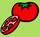 Dibujo Tomate pintado por kevinn1