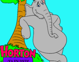Dibujo Horton pintado por casrolina777