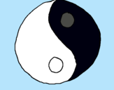 Dibujo Yin yang pintado por july03