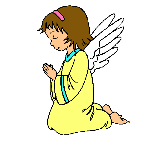 Dibujo Ángel orando pintado por gemmalasa