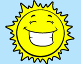 Dibujo Sol sonriendo pintado por nerea7894561