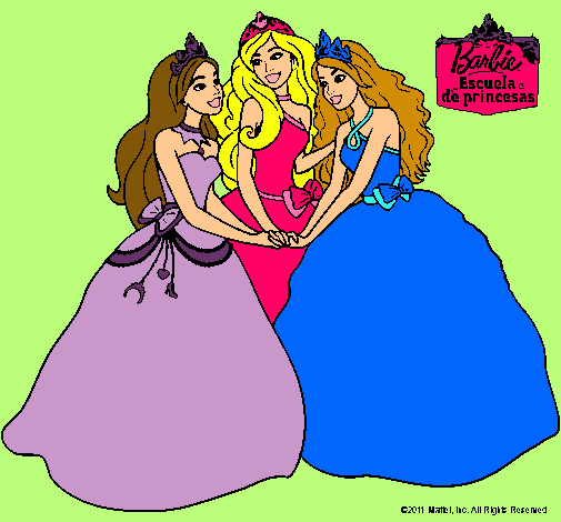 Barbie y sus amigas princesas