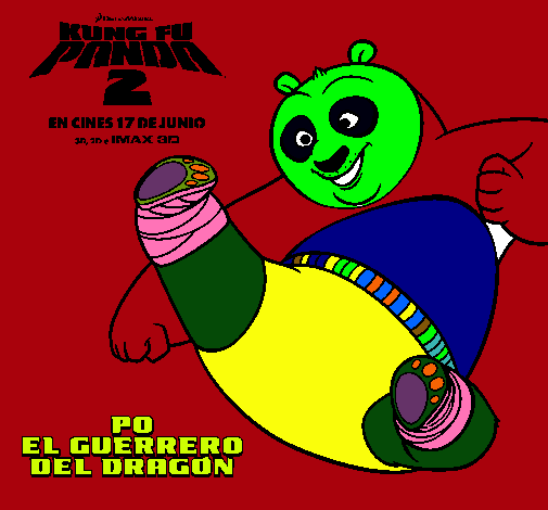 Po el guerrero del dragón