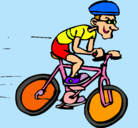 Dibujo Ciclismo pintado por rayito