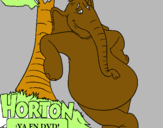 Dibujo Horton pintado por bjfgjhm
