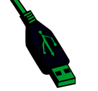 Dibujo USB pintado por meliverdun