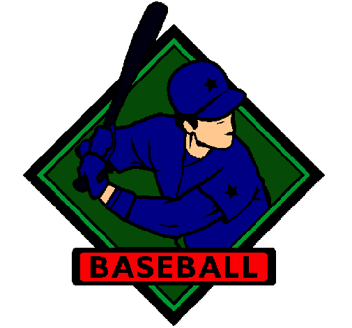 Dibujo Logo de béisbol pintado por Dack