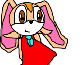 Dibujo Cream rabbit pintado por JCRR