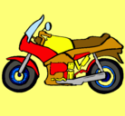 Dibujo Motocicleta pintado por joelito13