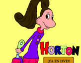 Dibujo Horton - Sally O'Maley pintado por yumilka